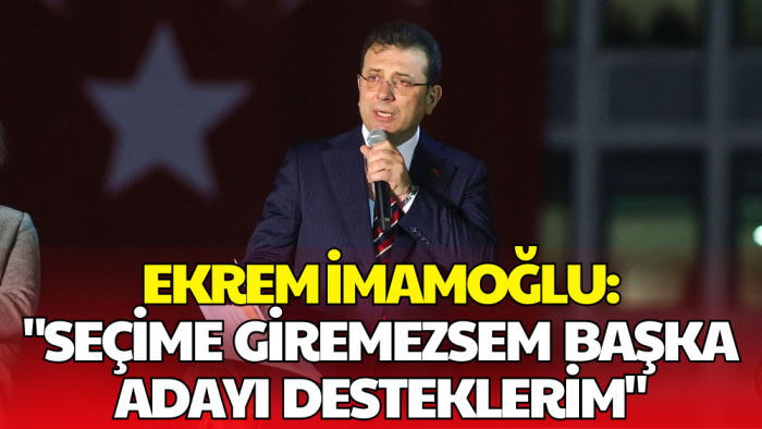 Ekrem İmamoğlu: Demokratik Muhalefet Yine de Bir Araya Gelmelidir